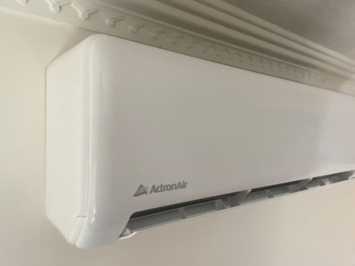 Actron Air Split System indoor unit on wall