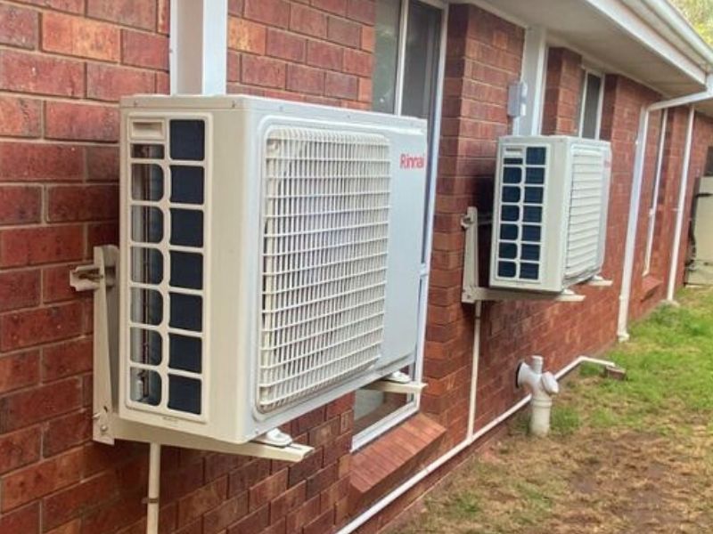 2 Split System Air Conditioner Outdoor Units